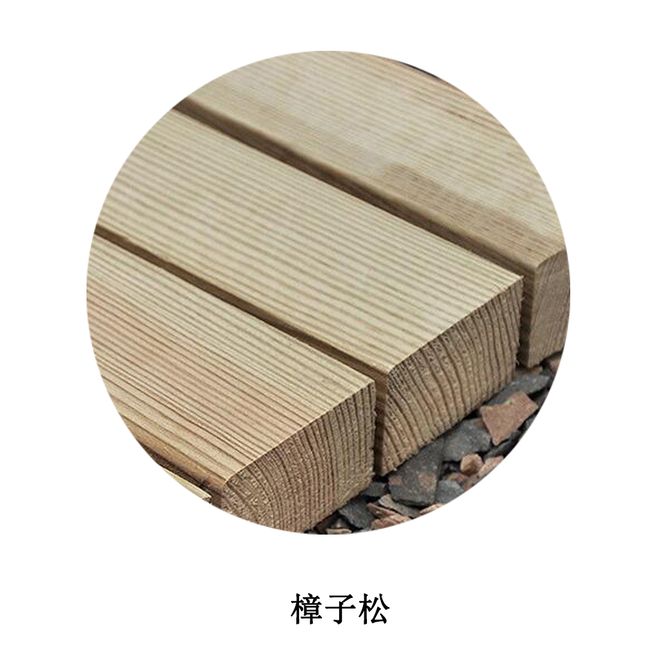 看材料：户外场地用的防腐木选购需要注威客电竞意哪些？(图2)