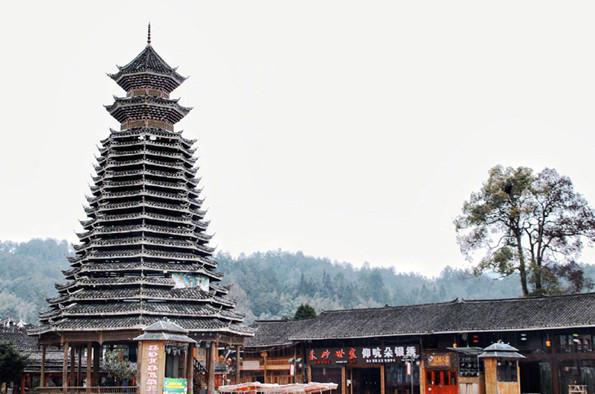 威客电竞寨沙侗寨依山傍水生机盎然(图1)