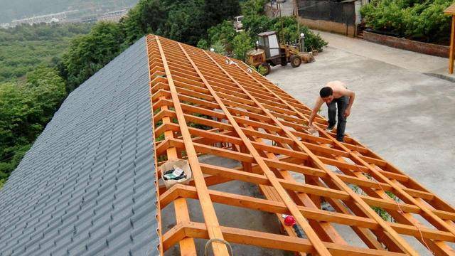 威客电竞树脂瓦屋顶骨架设计图(图2)