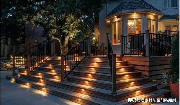 威客电竞庭院安装防腐木(图4)