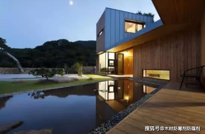 威客电竞庭院安装防腐木(图5)